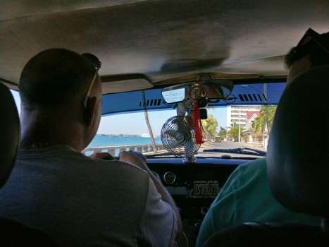 Rückfahrt im illegalen Taxi