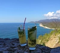 Mojito am Castillo del Morro