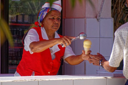 Eiscreme - hier leider nur für Einheimische