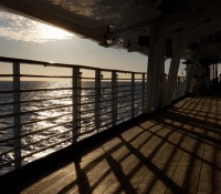 Sonnenuntergang vor Guantanamo Bay