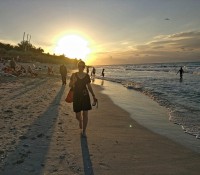 Sonnenuntergang am Strand von Varadero