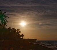 Sonnenuntergang am Strand von Varadero