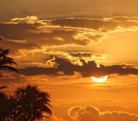 Sonnenuntergang am Strand von Varadero