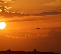 Sonnenuntergang am Strand von Varadero