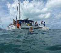 Katamaran-Ausflug nach Cayo Blanco