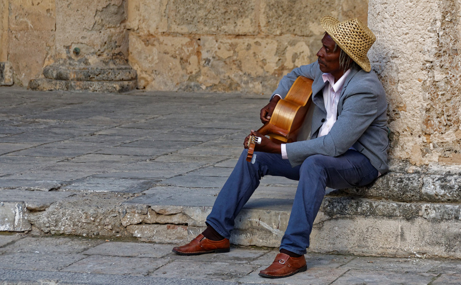 Straßenmusiker in Havanna