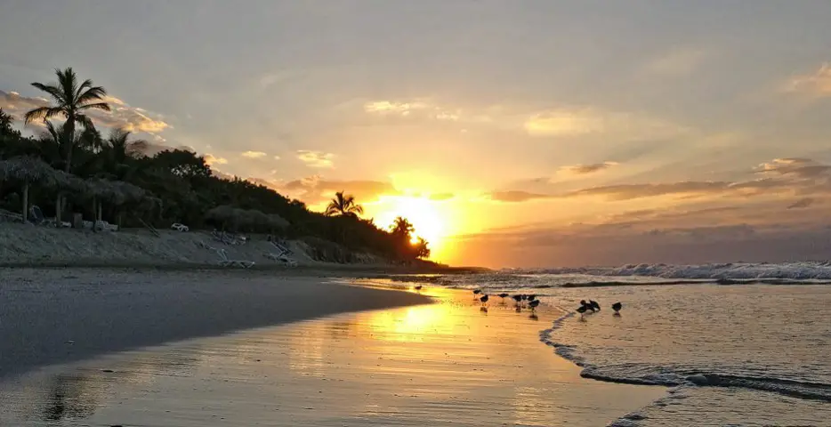 Sonnenuntergang am Strand von Varadero