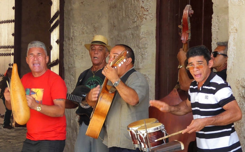 Straßenmusiker in Havanna