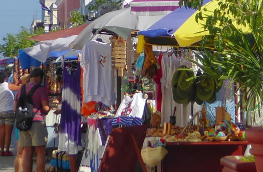 Souvenir-Stände in Cienfuegos