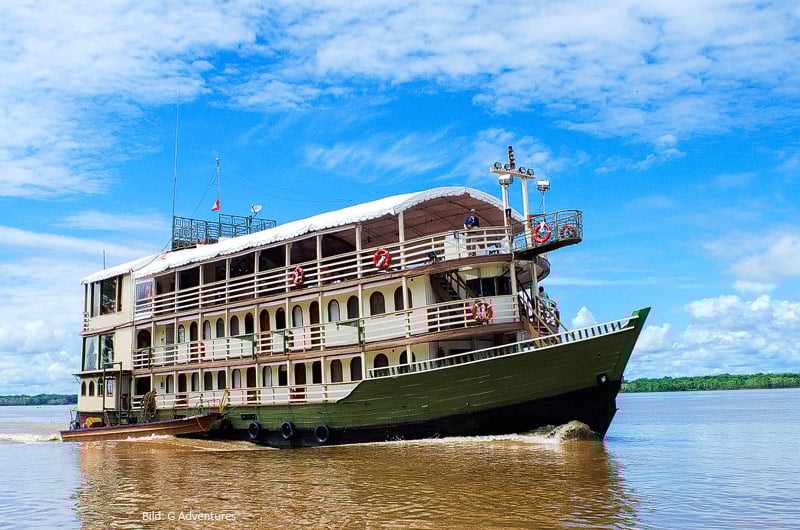 Amazonas-Flussschiff Amatista (Bild: G Adventues)