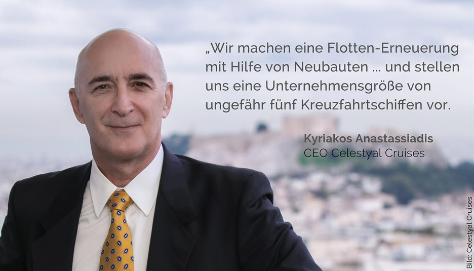 Kyriakos Anastassiadis, CEO Celestyal Cruises
