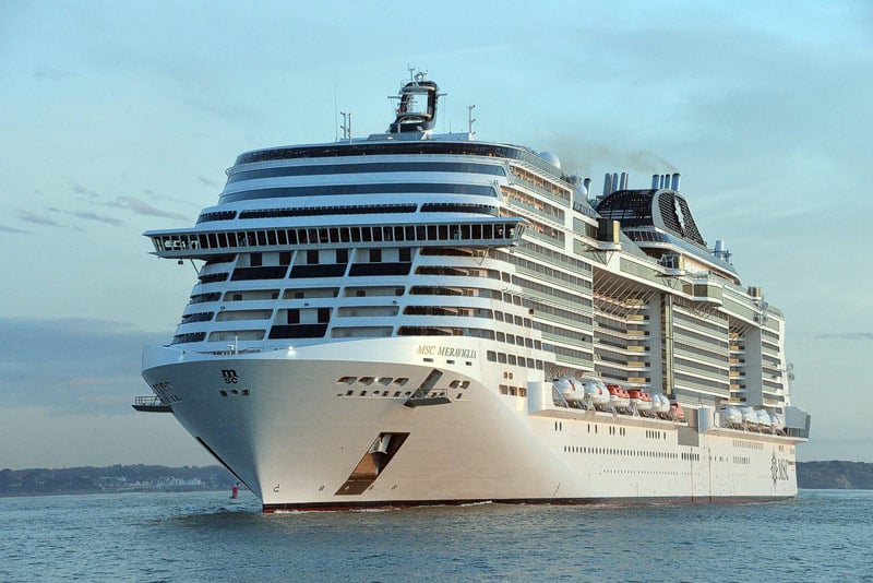 MSC Meraviglia (Bild: Bernard Biger, STX France)