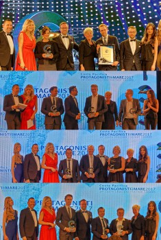 Die deutschen Gewinner der "Protagonisti del Mare 2017"-Awards