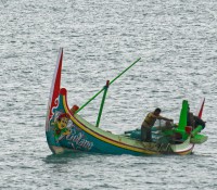 Fischerboote bei Gili Genteng