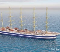 Computer-Rendering der Flying Clipper (Bild: Star Clippers)