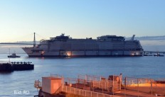 Symphony of the Seas in St. Nazaire (Bild: RCI)