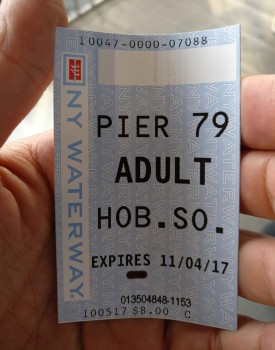 Fähren-Ticket nach "Hoboken South"
