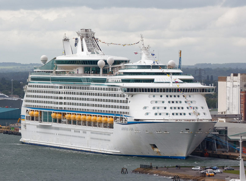Kehrt am 10. November als erstes Schiff nach St. Thomas zurück: Adventure of the Seas