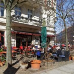 Straßencafé am Prenzlauer Berg