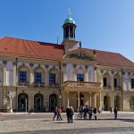 Altes Rathaus und Reiterstandbild