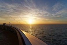 Carniva Horizon: Aussendeck am Bug