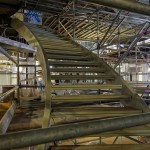 künftige Swarovski-Treppe im Atrium