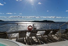 Heck-Pool der Seabourn Ovation