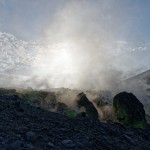 Am Vulkankrater von Vulcano