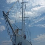 Baden direkt von der Rhea aus