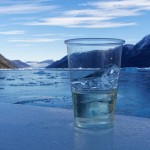 Martini mit Gletscher-Eis
