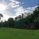 Tempel-Ausgrabungen Marae Arahurahu