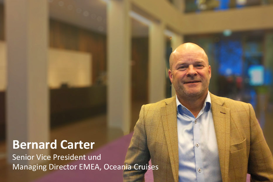 Bernard Carter, Oceania Cruises