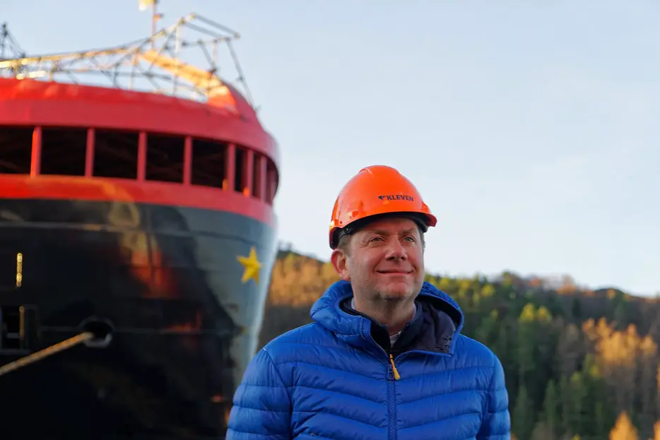 Daniel Skjeldam, CEO von Hurtigruten