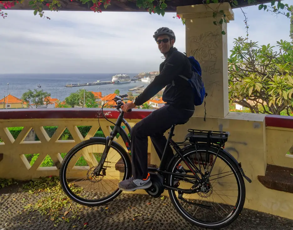 auf Fahrradtour in und um Funchal