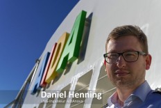 LNG-Ingenieur der AIDAnova, Daniel Henning