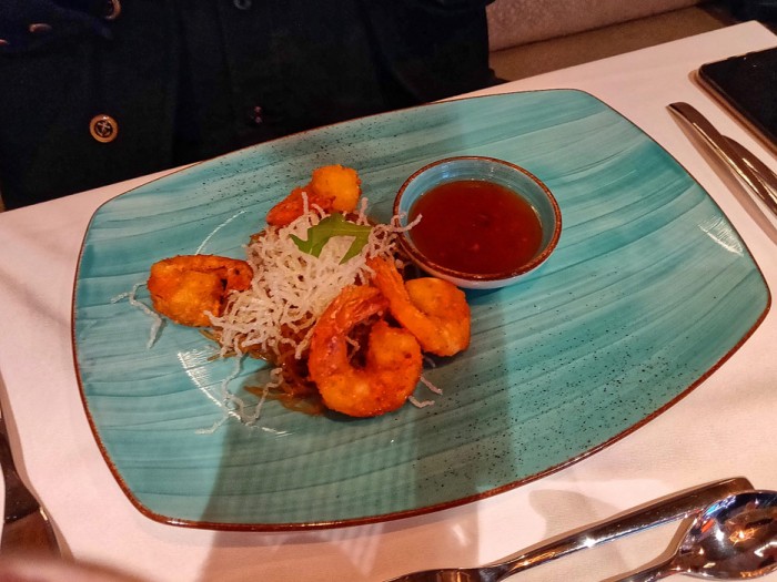 Ocean's: Gambas im Knuspermantel