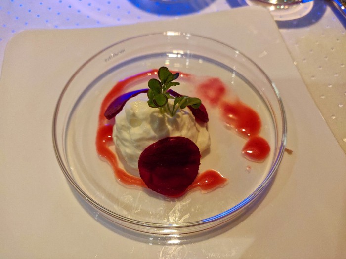 Rossini: Ziegenkäse schaumig