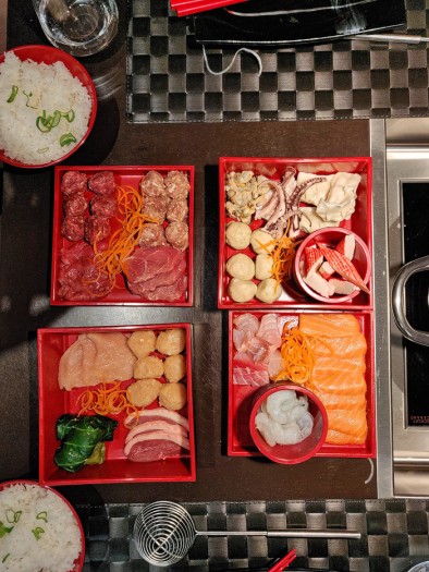 Sushi House und Hot Pot
