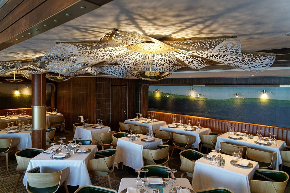 Restaurant 'Ocean Blue' auf der Norwegian BLiss