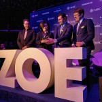 Harman-CTO Sanjay Dhawan, Samsung-SVP Hyesung Ha, MSC-Crusies-CEO Gianni Onorato und Chief Business Innovation Officer Luca Pronzati