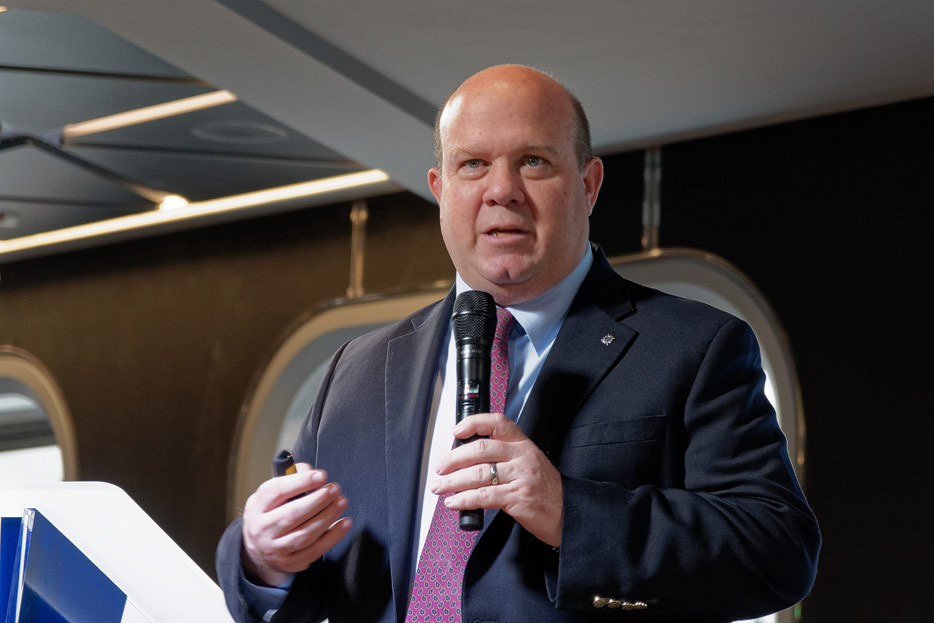 Bud Darr, Executive Vice President, Maritime Policy and Government Affairs, MSC Group