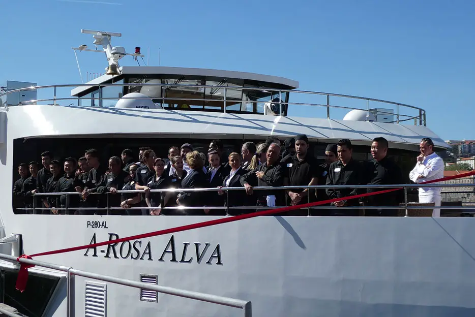 Crew der A-Rosa Alva