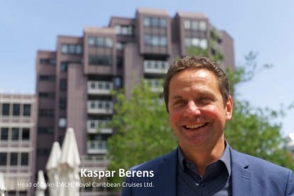 Kaspar Berens, Head of Sales DACH, Royal Caribbean Cruises Ltd.