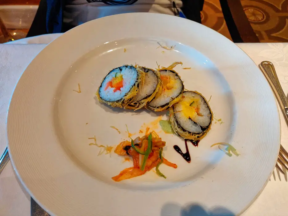 Tempura Vegetable Sushi