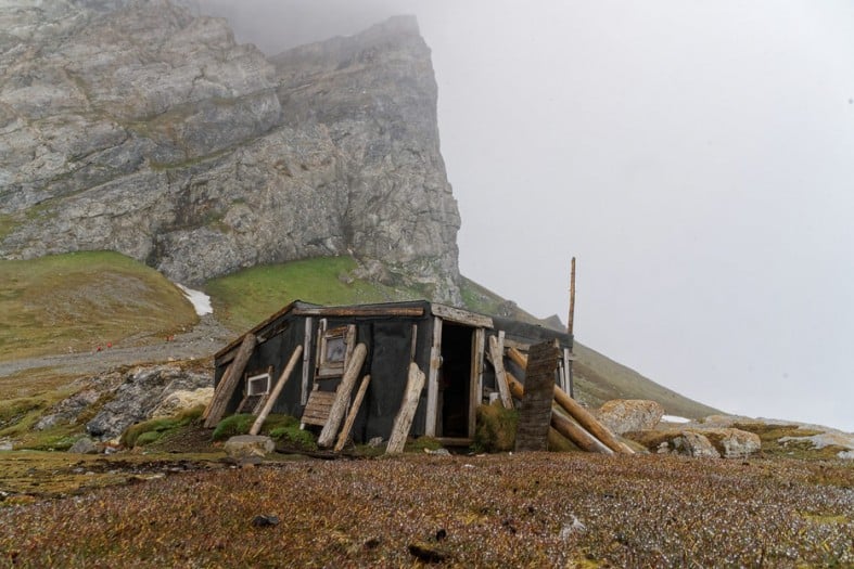 Trapper-Hütte in Gnalodden