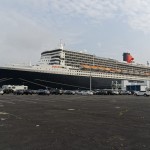 Queen Mary 2 am Brooklyn Cruise Terminal