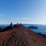 Blick auf Island und den Eyjafjallajökull