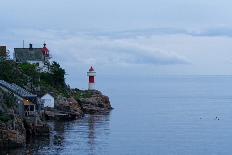Hafeneinfahrt nach Kristiansand