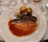 Grilled Fillet of Sea Bass