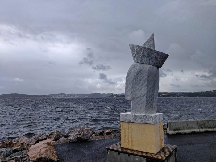 am Hafen von Kristiansand